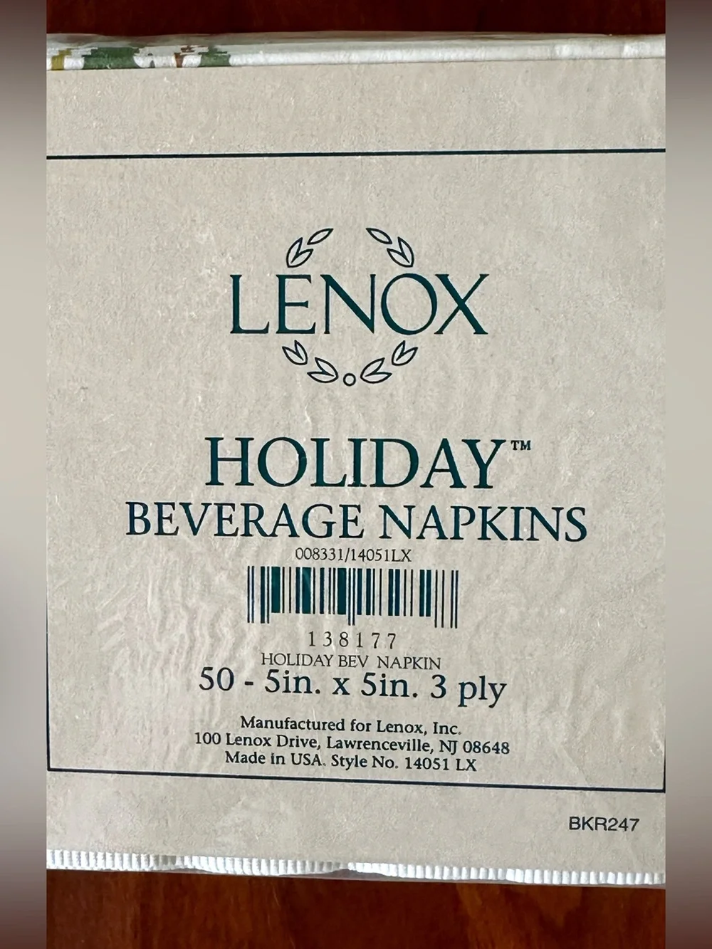 RARE LENOX VNTG Holiday Paper Tableware Lot-COMPLETE HOLIDAY PAPER TABLEWARE SET